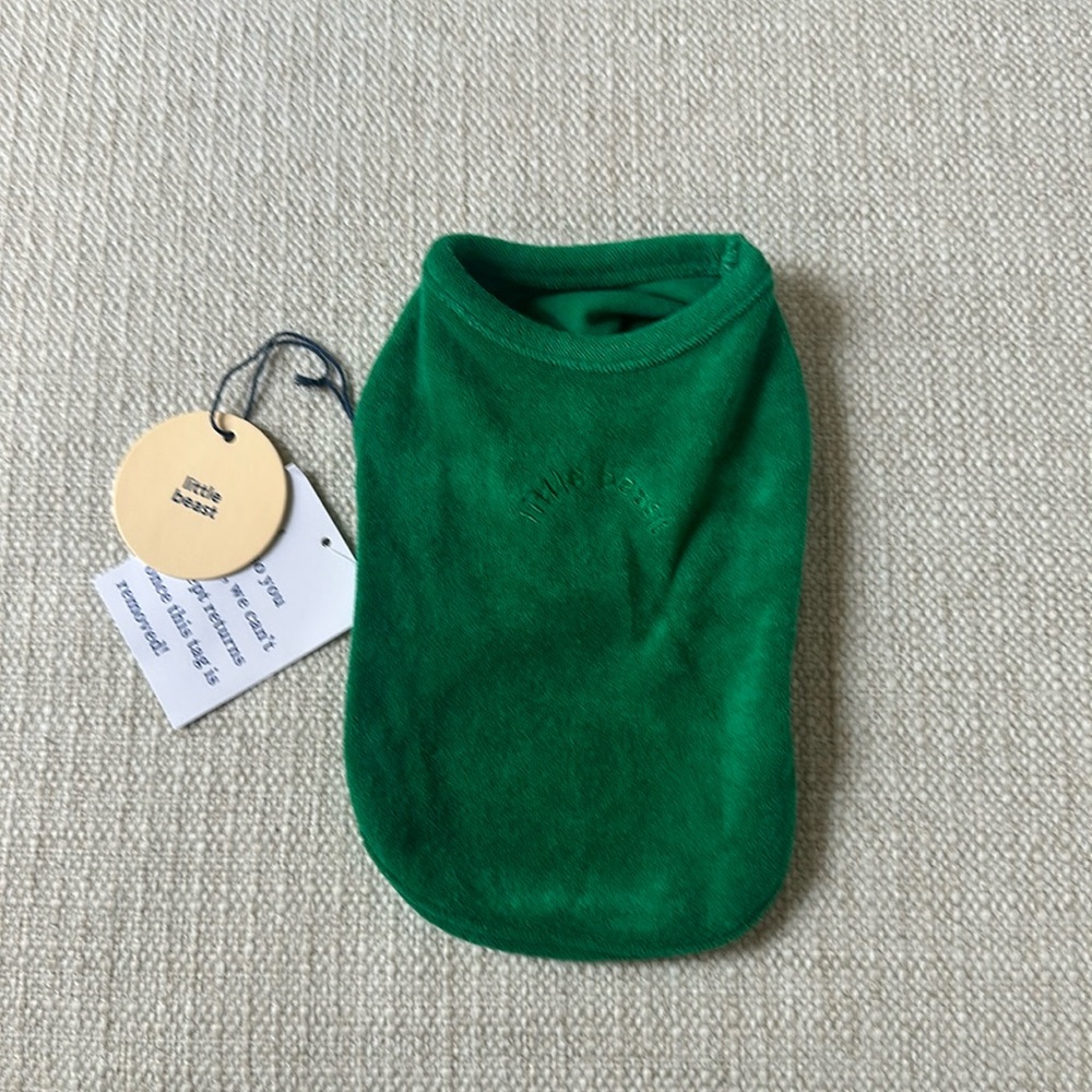 Little Beast Green Dog shirt